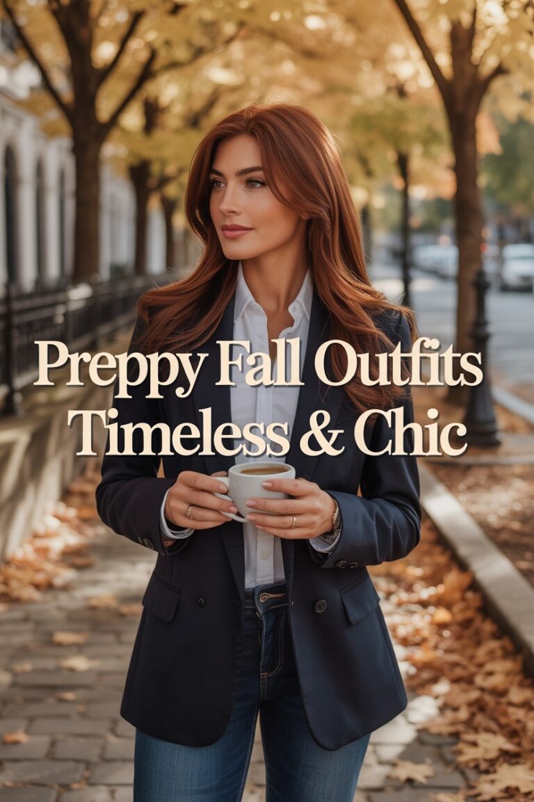 21 Preppy Fall Outfits Classic Styles for a Timeless Look