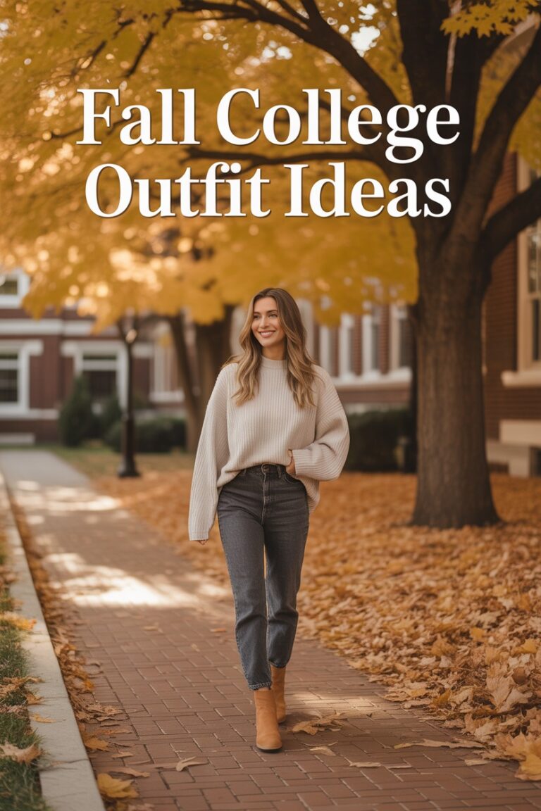 19 Fall Outfit Ideas for College Campus-Ready Looks