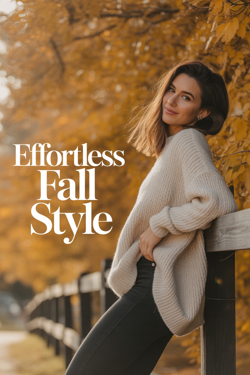 22 Chic Fall Outfits Effortlessly Stylish Looks for Autumn
