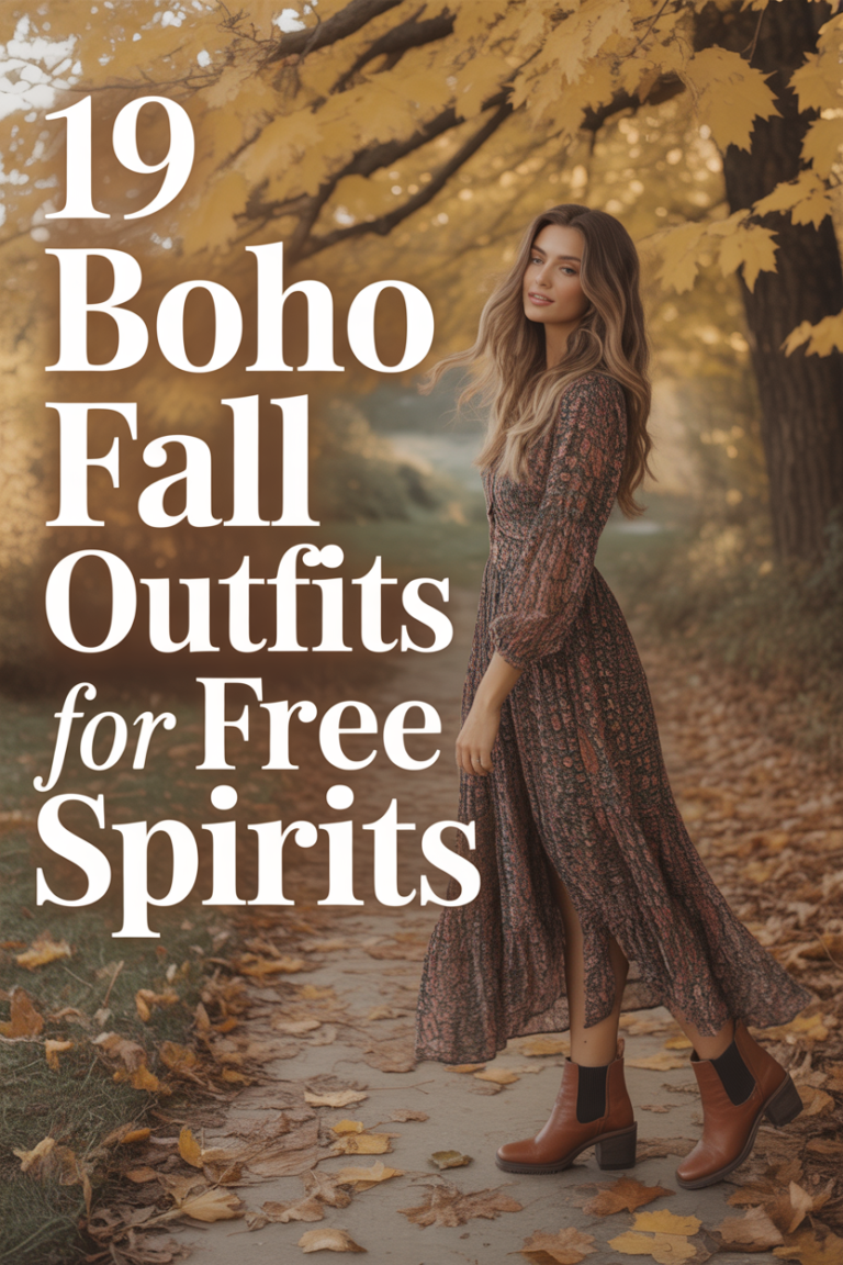 Boho Fall Outfits