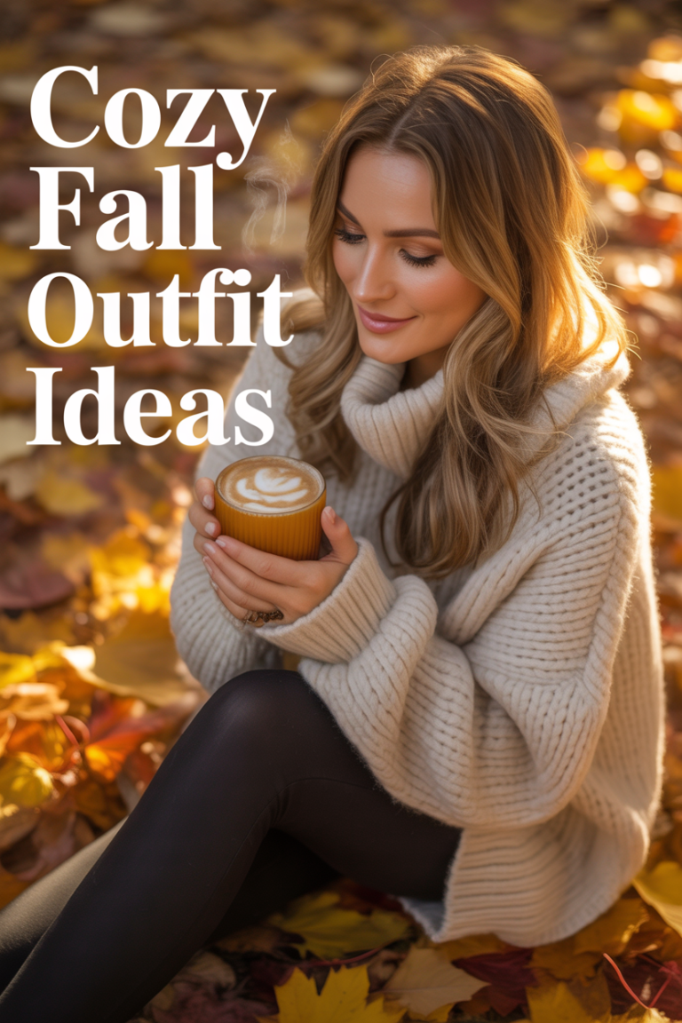 21 Cozy Fall Outfits Snuggle Up in Style This Autumn