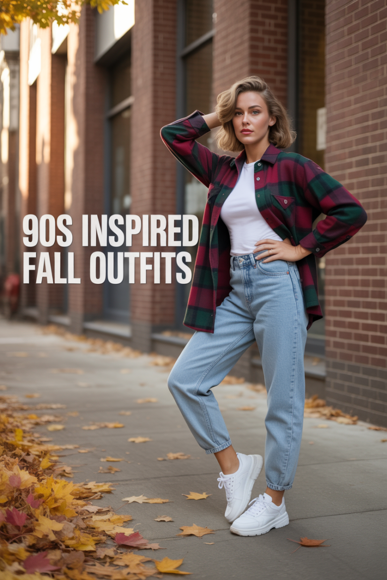 90s Inspired Fall Outfits