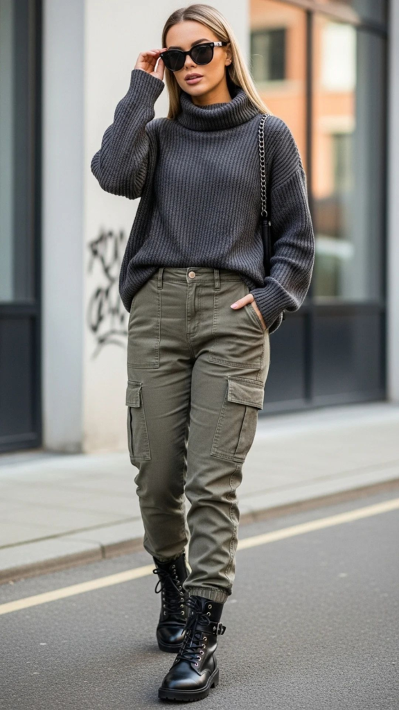 20. Joggers and Sneaker Boots