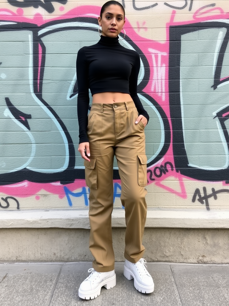 15. The “Cargo Pants Comeback” Look