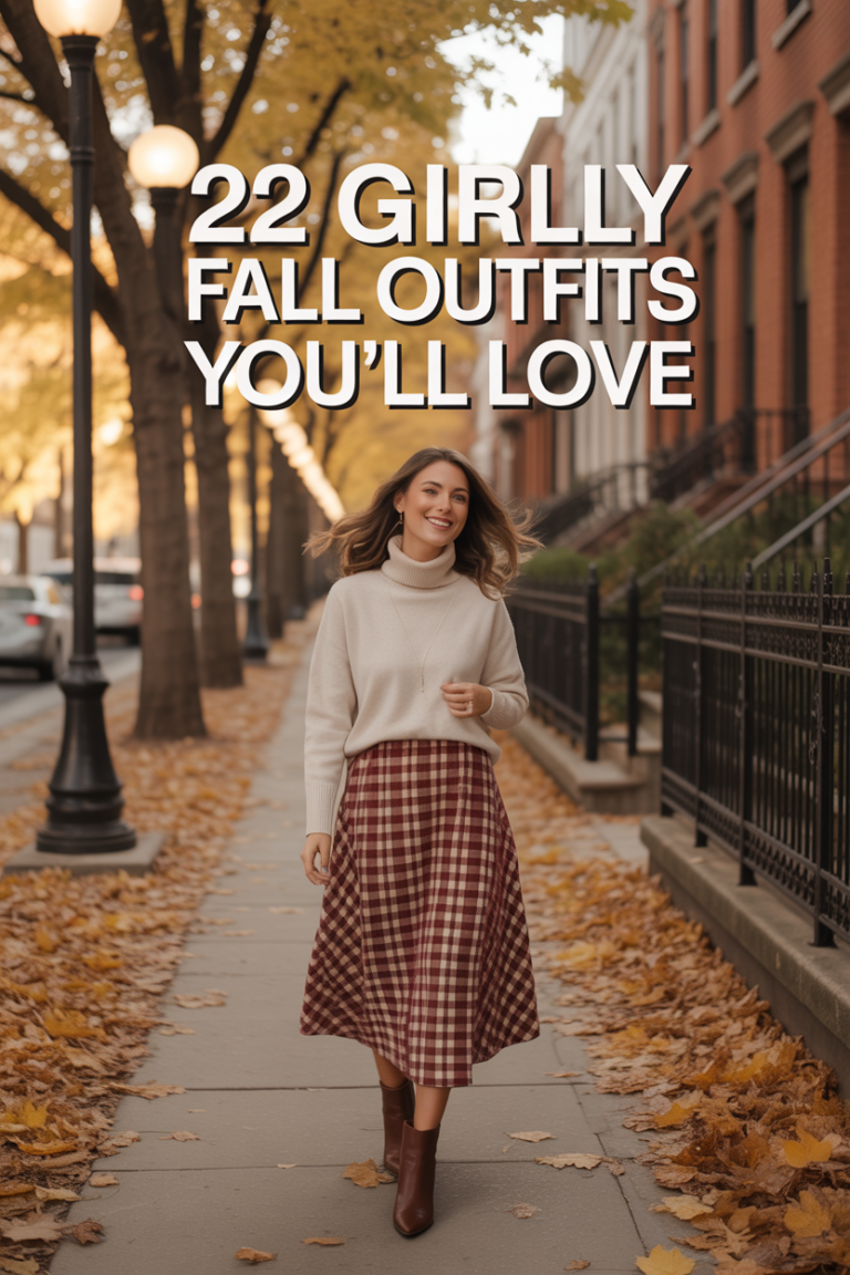 22 Girly Fall Outfits Feminine Styles for the Autumn Season