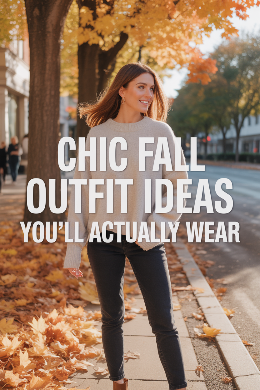 22 Chic Fall Outfits Effortlessly Stylish Looks for Autumn