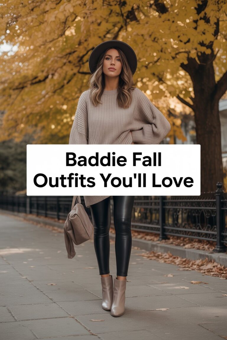 24 Baddie Fall Outfits Slay the Season with These Hot Looks