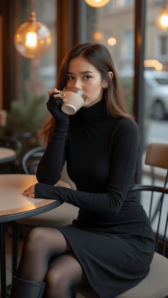 Layered Turtleneck