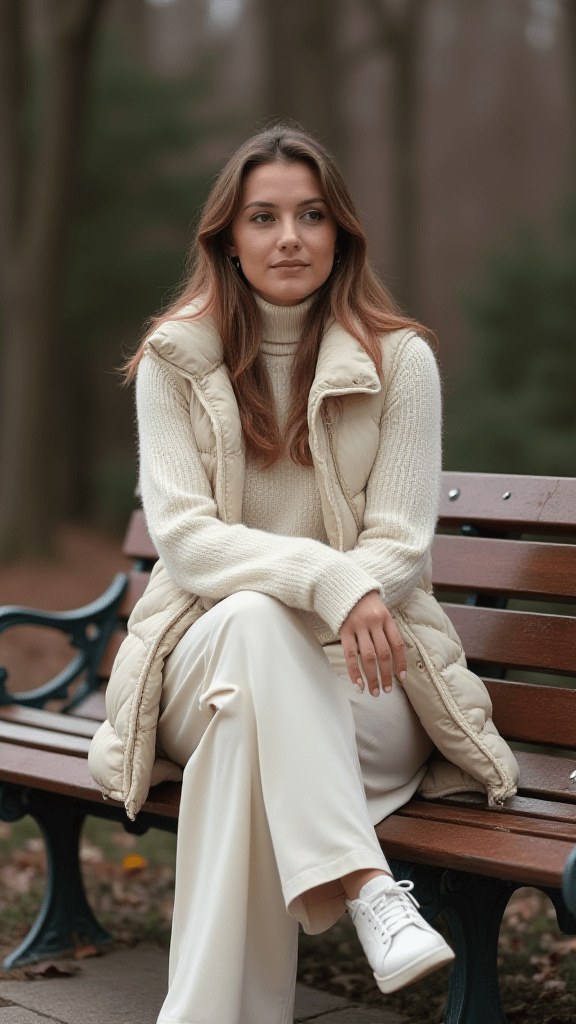 14. Knit Set and Sneakers